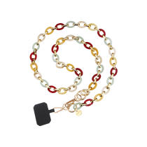 FAIRPLAY Tracolla Lunga Cassy 120 cm (Multicolore)