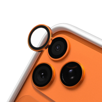 RHINOSHIELD Protezione Fotocamera iPhone 17 Pro/Pro Max (Arancione)