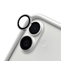 RHINOSHIELD Protezione Fotocamera iPhone 16/16 Plus/17 (Argento)