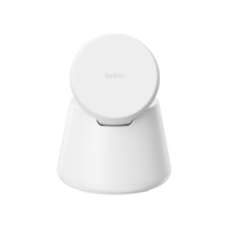 BELKIN Stazione di Ricarica Modulare 3 in 1 Qi2 25W (Bianco)