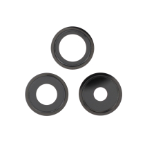 Lente Camera Completa Nera iPhone 14 Pro/14 Pro Max (lotto di 3)