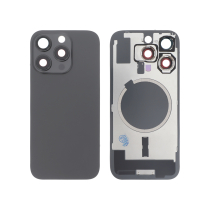 Backcover Titanio Nero iPhone 16 Pro (Con MagSafe) (Senza Logo)