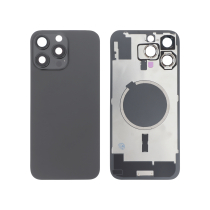Backcover Titanio Nero iPhone 16 Pro Max (Con MagSafe) (Senza Logo)