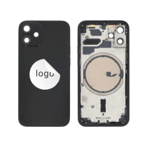 Backcover Nero iPhone 12 Mini (Pulled B)