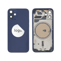 Backcover Blu iPhone 12 Mini (Pulled B)