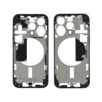 Telaio centrale Titanio Nero iPhone 15 Pro (Pulled A)