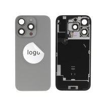 Vetro posteriore Completo Titanio Naturale iPhone 16 Pro (Pulled A)