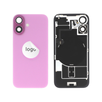 Vetro posteriore Completo Rosa iPhone 16 (Pulled A)