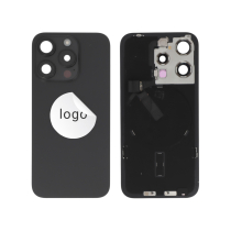 Vetro posteriore Completo Titanio Nero iPhone 15 Pro (Pulled A)