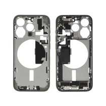 Telaio centrale Titanio Naturale iPhone 15 Pro (Con Componenti) (Pulled A)