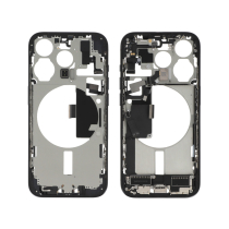 Telaio centrale Titanio Blu iPhone 15 Pro (Con Componenti) (Pulled A)
