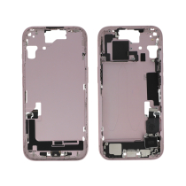 Telaio centrale Rosa iPhone 15 (Con Componenti) (Pulled A)