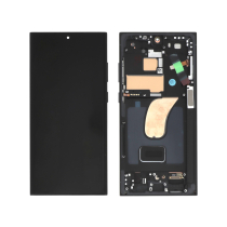 Display completo Grafite Galaxy S23 Ultra (S918) (Soft OLED)
