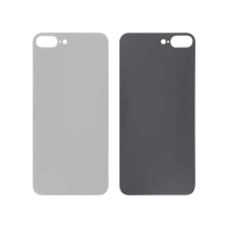 Backcover Argento iPhone 8 Plus (Foro Grande) (Senza Logo)