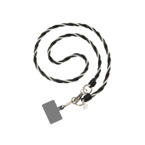 FAIRPLAY Tracolla Cordino 120cm Crystal (Nero)