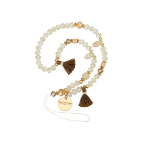 FAIRPLAY Collana Corta 40cm Abby (Crema)