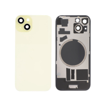Backcover Giallo iPhone 15 (Con MagSafe) (Senza Logo)