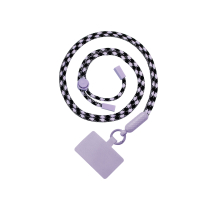FAIRPLAY Tracolla 120cm FLORA (Viola/Nero)