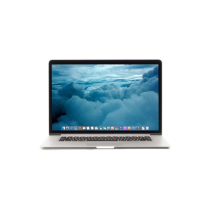 Apple MacBook Pro 15'' 2015 - Core i7 4a Gen - SSD 500 Go - Ram 16 Go - AZERTY (Argento) (Grado C)