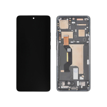 Display Completo Grigio Foresta Motorola Edge 50 Ultra (Con telaio)