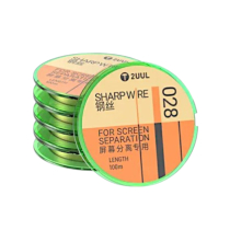 2UUL Sharp Wire Filo di Separazione Schermo 0.028mm (100m) (Confezione da 5)