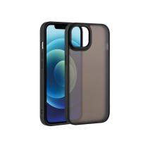 Custodia Satinata Opaca iPhone 14 Pro (Nero)
