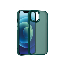 Custodia Satinata Opaca iPhone 15 Pro (Verde Foresta)