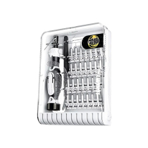 JAKEMY JM-8189B Cacciavite 32in1 con pinza di precisione (Bianco)