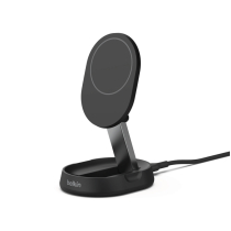 BELKIN Supporto di ricarica magnetica Qi2 pieghevole (15W) (Nero) (Senza alimentazione)