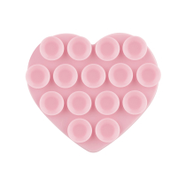 Supporto Ventosa Cuore (Rosa)