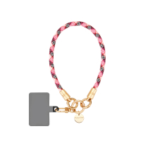 FAIRPLAY Tracolla Cordino 40cm TAMARA (Rosa/Rosso)