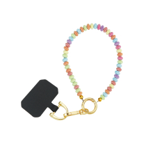 FAIRPLAY Catena corta 30cm KIARA (Perle a trottola)