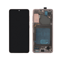Display Completo Rosa Galaxy S21 5G (G991B) (Con telaio)