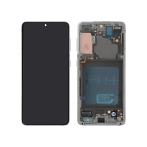 Display Completo Bianco Galaxy S21 5G (G991B) (Con telaio)