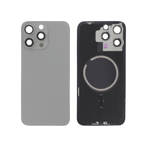 Backcover Titanio Naturale iPhone 15 Pro Max (Con MagSafe) (Senza Logo)