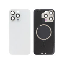 Backcover Titanio Bianco iPhone 15 Pro Max (Con MagSafe) (Senza Logo)