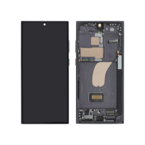 Display Completo Nero Galaxy S23 Ultra (S918B) (Con telaio)