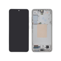 Display Completo Crema Galaxy S24 (S921B) (Con telaio)