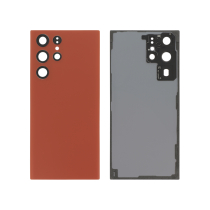 Vetro Posteriore Rosso Galaxy S22 Ultra (S908B) (Senza logo)