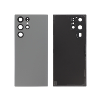 Vetro Posteriore Grafite Galaxy S22 Ultra (S908B) (Senza logo)