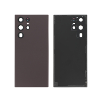 Vetro Posteriore Bordeaux Galaxy S22 Ultra (S908B) (Senza logo)