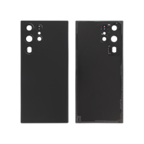 Vetro Posteriore Nero Galaxy S22 Ultra (S908B) (Senza logo)