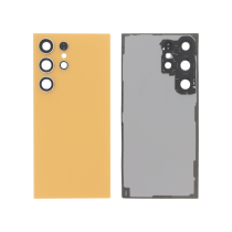 Vetro Posteriore Titanio Arancione Galaxy S24 Ultra (S928B) (Senza logo)