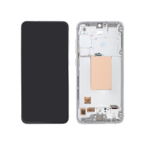 Display Completo Argento Galaxy S24 FE (S721B) (Con telaio)