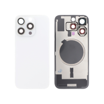 Backcover Bianco Titanio iPhone 16 Pro (Con MagSafe) (Senza Logo)