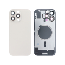 Backcover Titanio Sabbia iPhone 16 Pro Max (Con MagSafe) (Senza Logo)