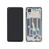 Display Completo Nero OLED OnePlus Nord 2 5G/Nord 2T (Con Telaio)