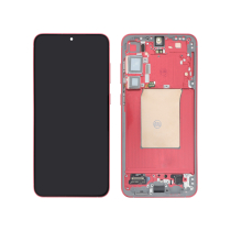 Display Completo Rosso Corallo Galaxy S25+ (S936B) (Con Telaio) (Relife)