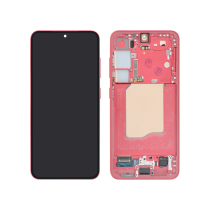 Display Completo Rosso Corallo Galaxy S25 (S931B) (Con Telaio) (Relife)
