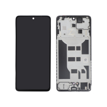 Display Completo Nero Oppo Reno12 F 4G/5G OLED (Con Telaio)